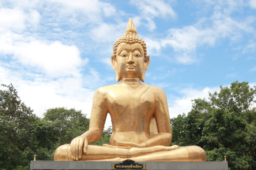 Big buddha statue in North East of Thailand