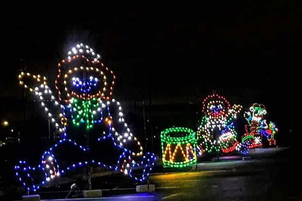 Photo of Drive through outdoor holiday lights