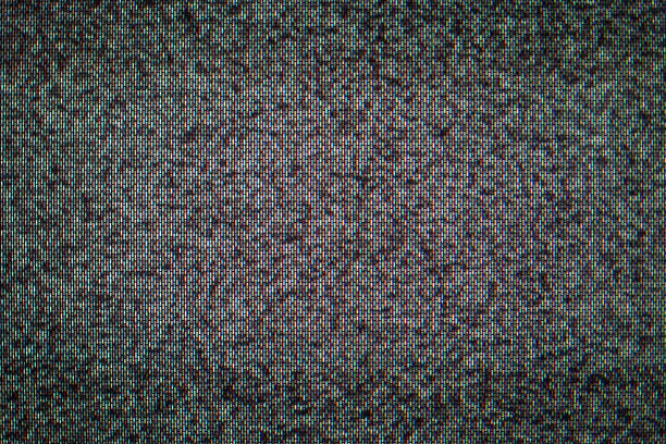 istock Close-up of television static 135848670