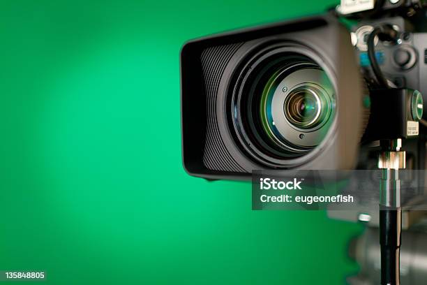 Professional Hd Video Camera Stock Photo - Download Image Now - Home Video Camera, Movie, Making