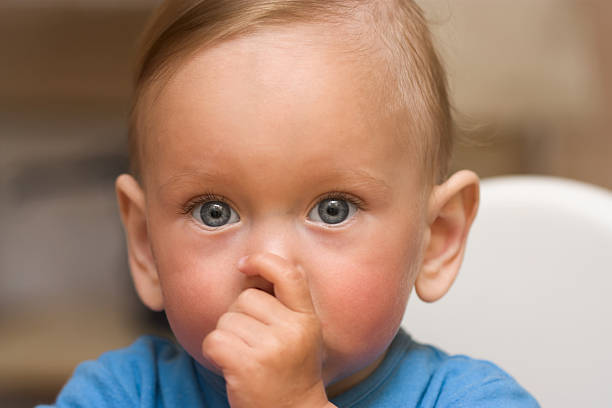 istock Baby Boy Portrait 135849274