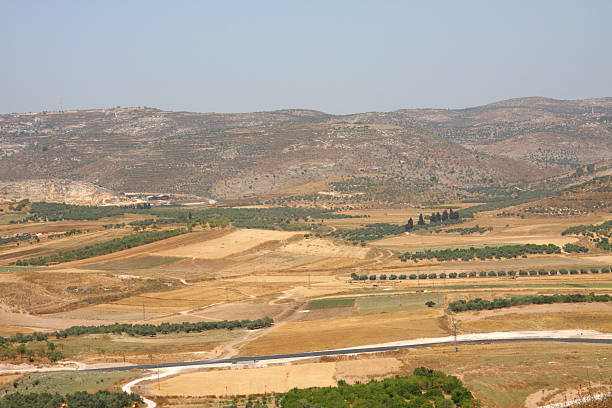 istock West Bank landscape in haze day 135849740