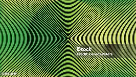 istock Concentric circles abstract background 1358512589