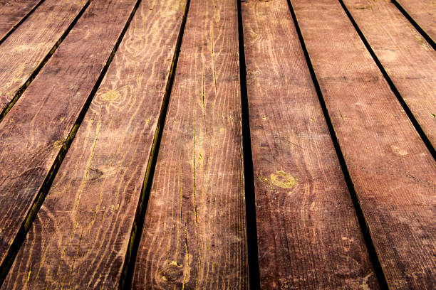 istock Wooden Planks Background 1358516849
