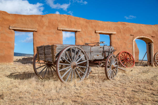 istock Fort Union preservation original brick wall in New Mexico 1358521230