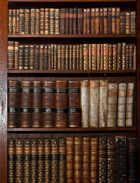 istock historic old books in a library 135852161