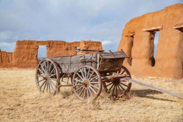 istock Fort Union preservation original brick wall in New Mexico 1358523248