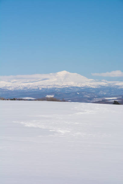 istock Snowfields and snowy mountains in early spring on a sunny day 1358524966