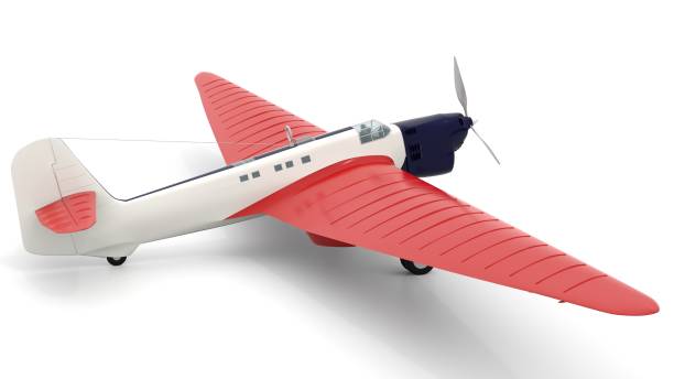 istock 3D illustration. historical Soviet aircraft Ant-25 1358534408