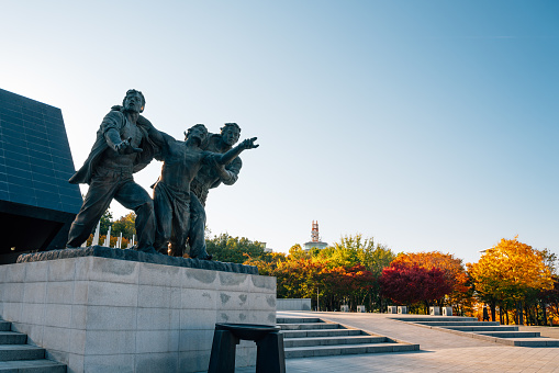 Gwangju, Korea - October 28, 2021 : 5.18 Memorial Park