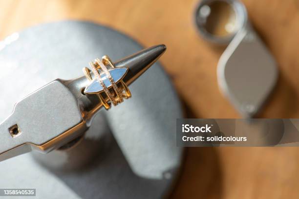 Jewellery Equipment Stock Photo - Download Image Now - Repairing, Gemstone, Art and Craft Equipment