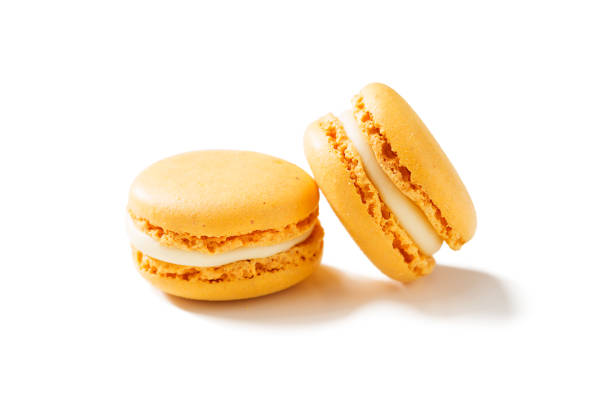 Sweet colorful macarons