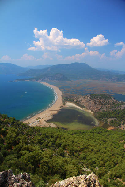 istock Iztuzu Beach and Dalyan View, Turkey. 1358552376