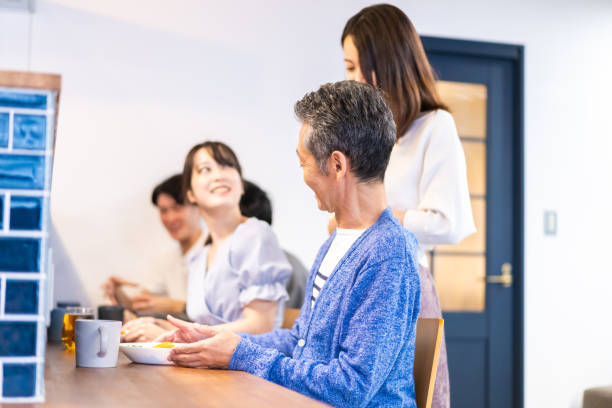istock Customers eating lunch at a popular cafe restaurant 1358559550