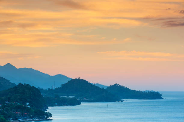 istock Sunrise on White Sand Beach View Point of Koh Chang 1358564267