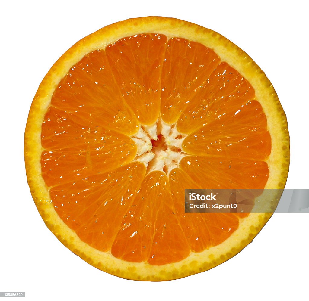 Половина оранжевый - Стоковые фото Апельсин роялти-фри