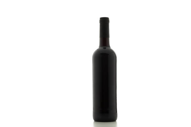 istock isolate bottle of red wine on white background 1358583542