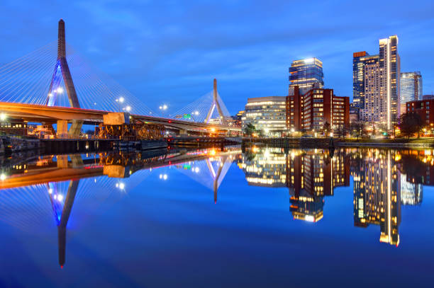 istock Zakim Bridge in Boston, Massachusetts 1358593226