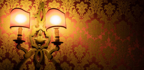 istock Vintage venetian background. Retro pattern old decorative wallpaper. 1358603983