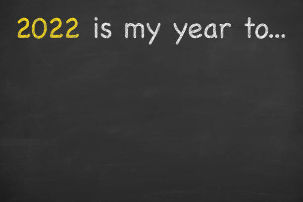 istock 2022's my year to on blackboard background 1358609447
