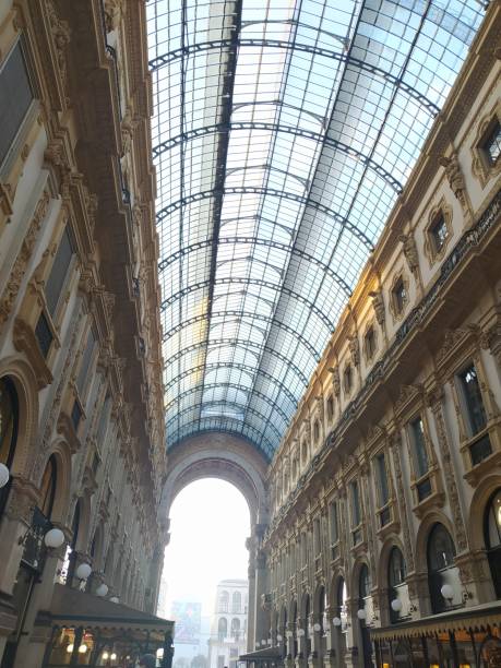 istock Vittorio Emanuel gallery in Milan, Italy 1358610046
