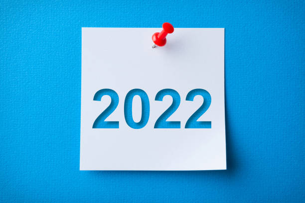istock White Sticky Note With Happy New Year 2020 And Red Push Pin On Blue Background 1358610444