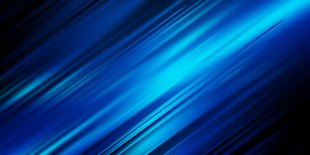 istock Abstract blue and black are light pattern with the gradient is the with floor wall metal texture soft tech diagonal background black dark clean modern 1358610704
