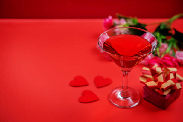 istock Strawberry cocktail for Valentine's day 1358615917