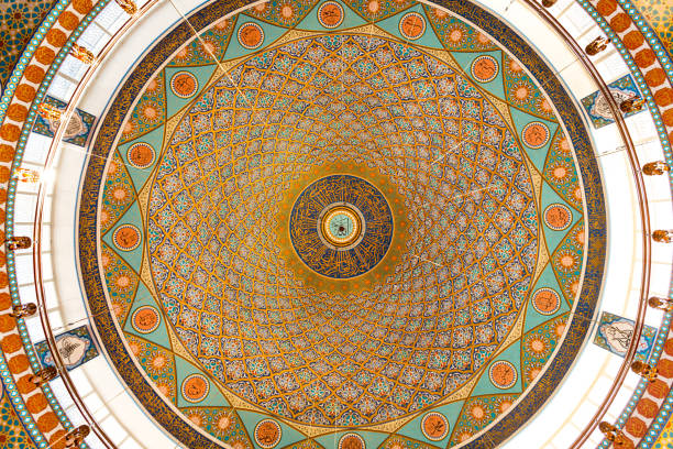 istock large dome of the mosque inside the building 1358629628