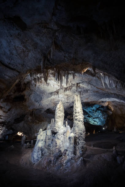 istock Giant stalagmite in a an underground cave 1358635456