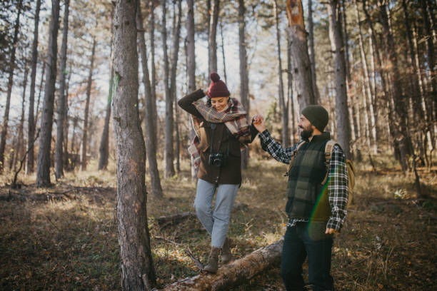 istock young couple make a Camping trip 1358642924