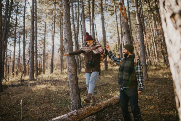 istock young couple make a Camping trip 1358643518
