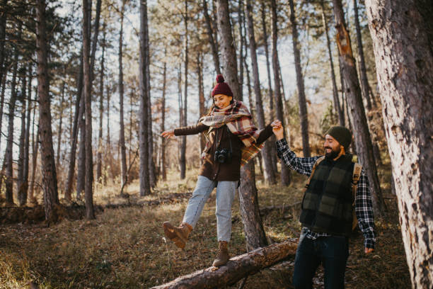 istock young couple make a Camping trip 1358643530