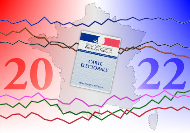 президентские выборы во франции 2022 - president of france стоковые фото и изображения
