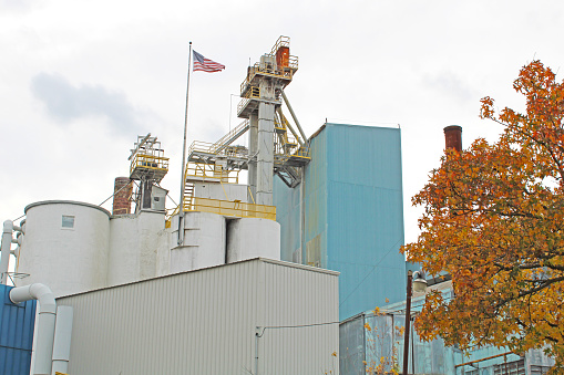 Anchor Hocking plant in the small town of Lancaster, Ohio USA