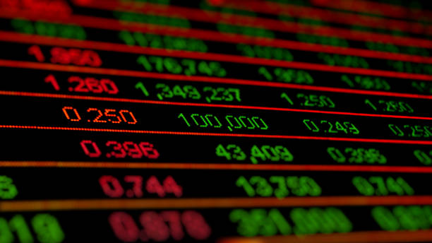 istock Chart Trading Shares Market 1358647139