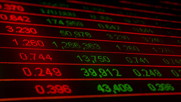 istock Chart Trading Shares Market 1358647158