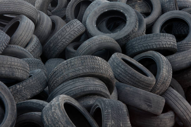 istock tire heap pollution scrap garage transportation pollution rubber recycling waste 1358650644