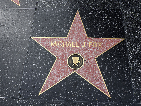 Hollywood Walk of Fame. Richard Burton Star.