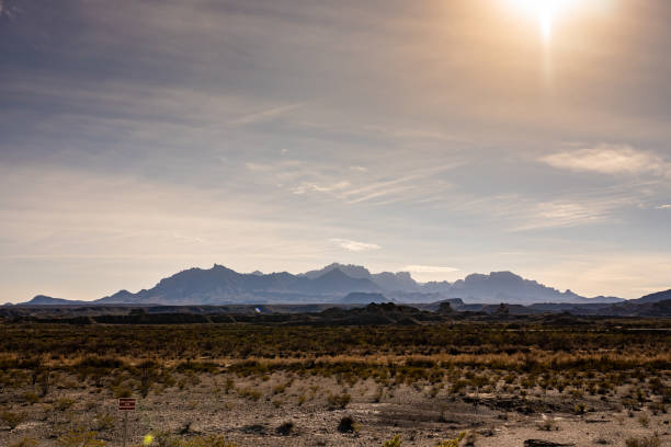 istock Looking South Toward the Chisos Mountains In Big Bend 1358664873
