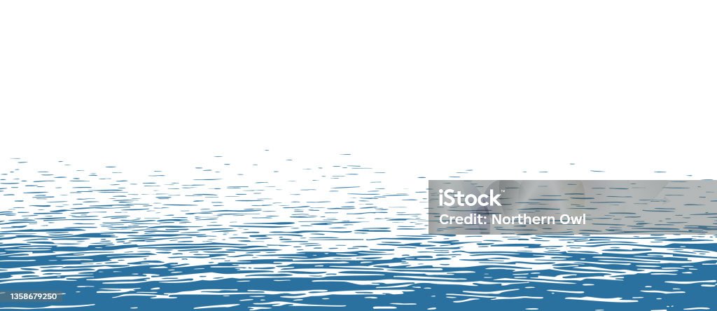 Ocean surface background with still water - Royaltyfri Vatten vektorgrafik Ocean surface background with still water - Royaltyfri Vatten vektorgrafik