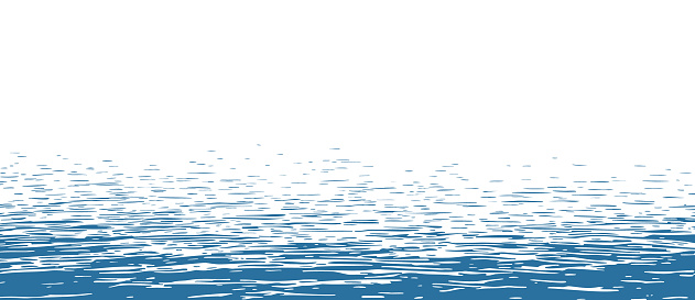 One-color vector background with a natural pattern of a still water surface.