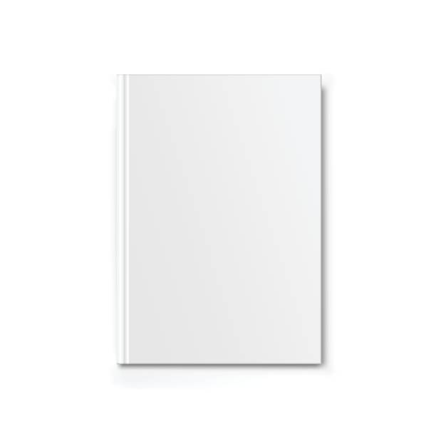 istock Book mockup icon in flat style. Cover template vector illustration on white isolated background. Blank notebook sign business concept. 1358681530