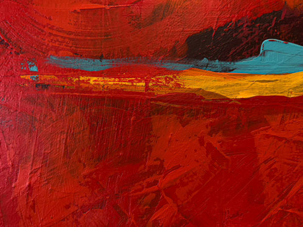 istock Abstract Acrylic Painting Textured Background 1358697670