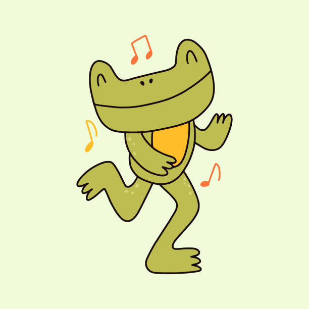 238 Dancing Frog Illustrations & Clip Art - iStock | Funny