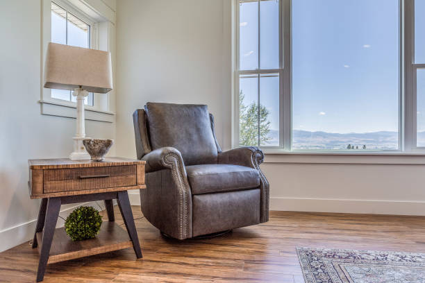 istock Armchair recliner in master bedroom 1358703239