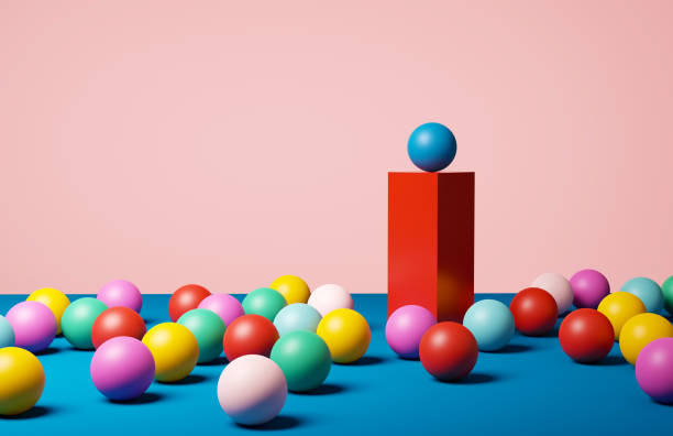 istock Difference, champion, winner, diversity, individuality or leadership concept. 1358711172