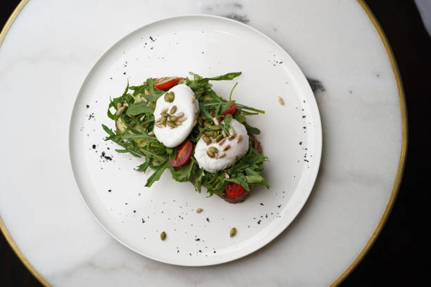 istock Traditional italian bruschetta with roasted tomatoes 1358714081