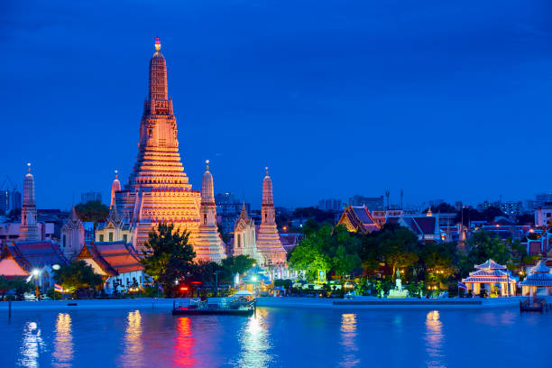 istock Temple of dawn, Wat Arun at Bangkok 1358723461