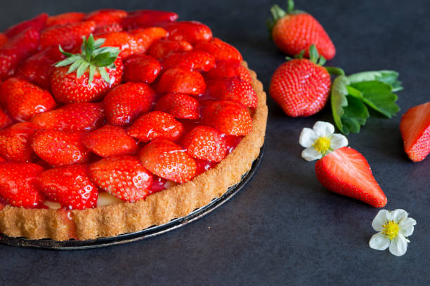 istock delicious homemade strawberry cake 1358724912
